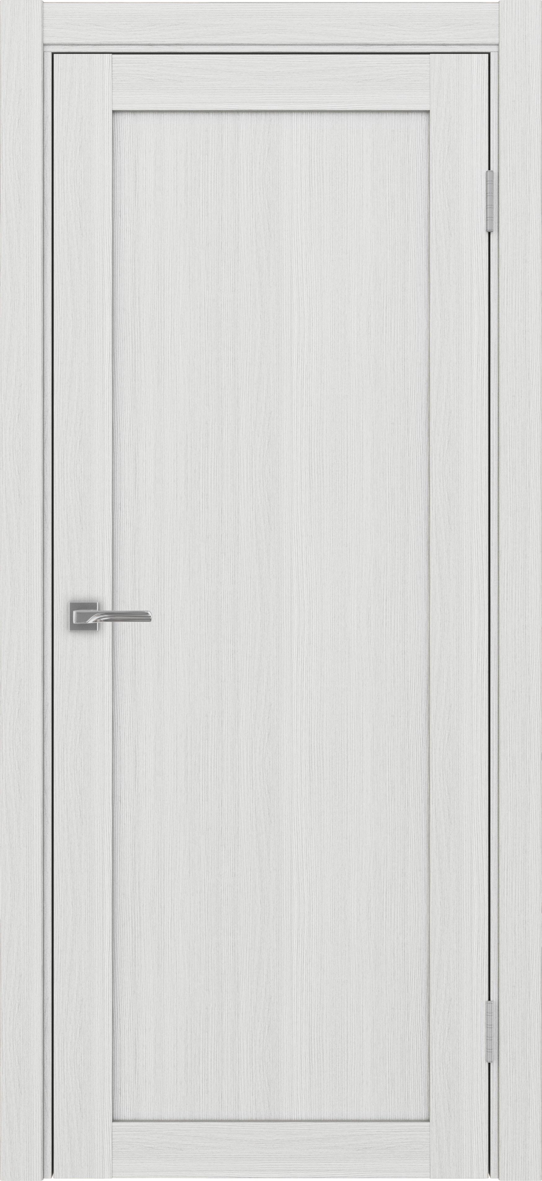 Межкомнатная дверь «Турин 501.1» ясень серебристый