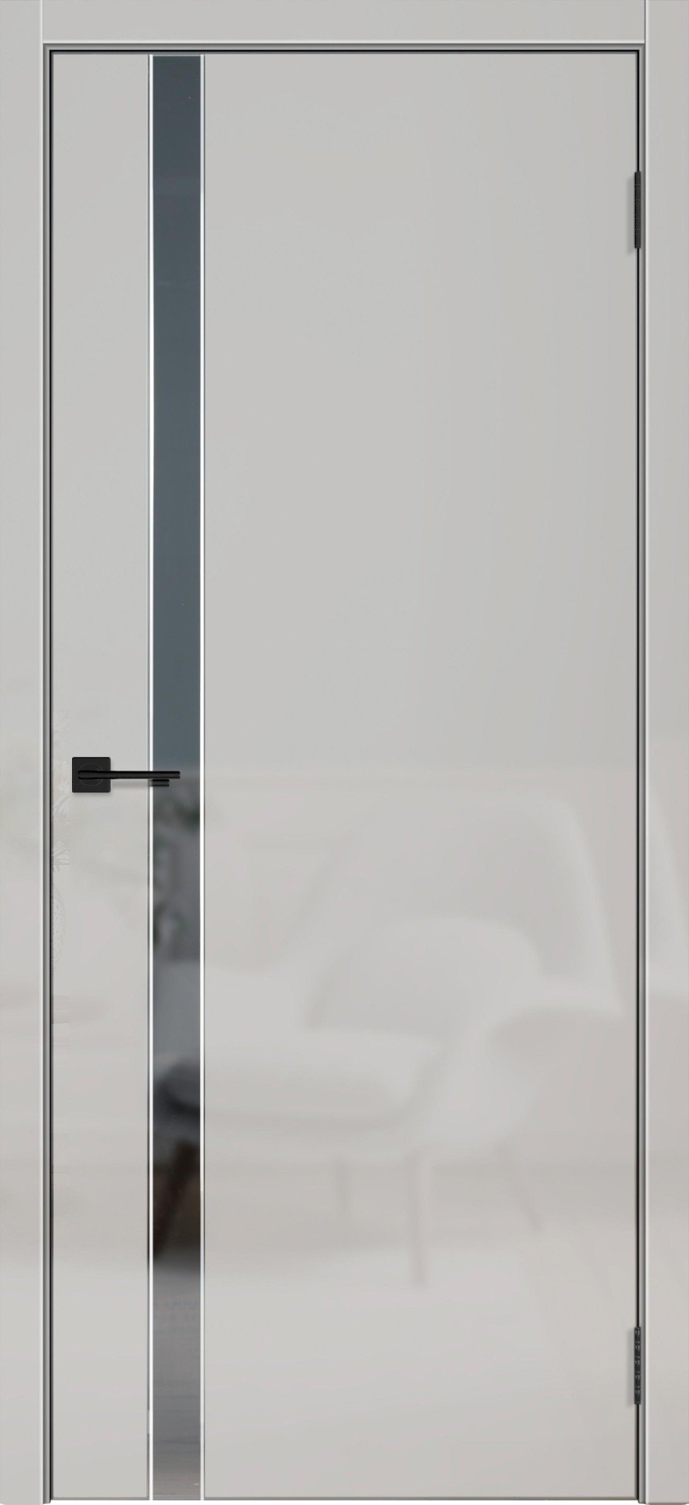 Межкомнатная дверь Tandoor «519» серый глянец