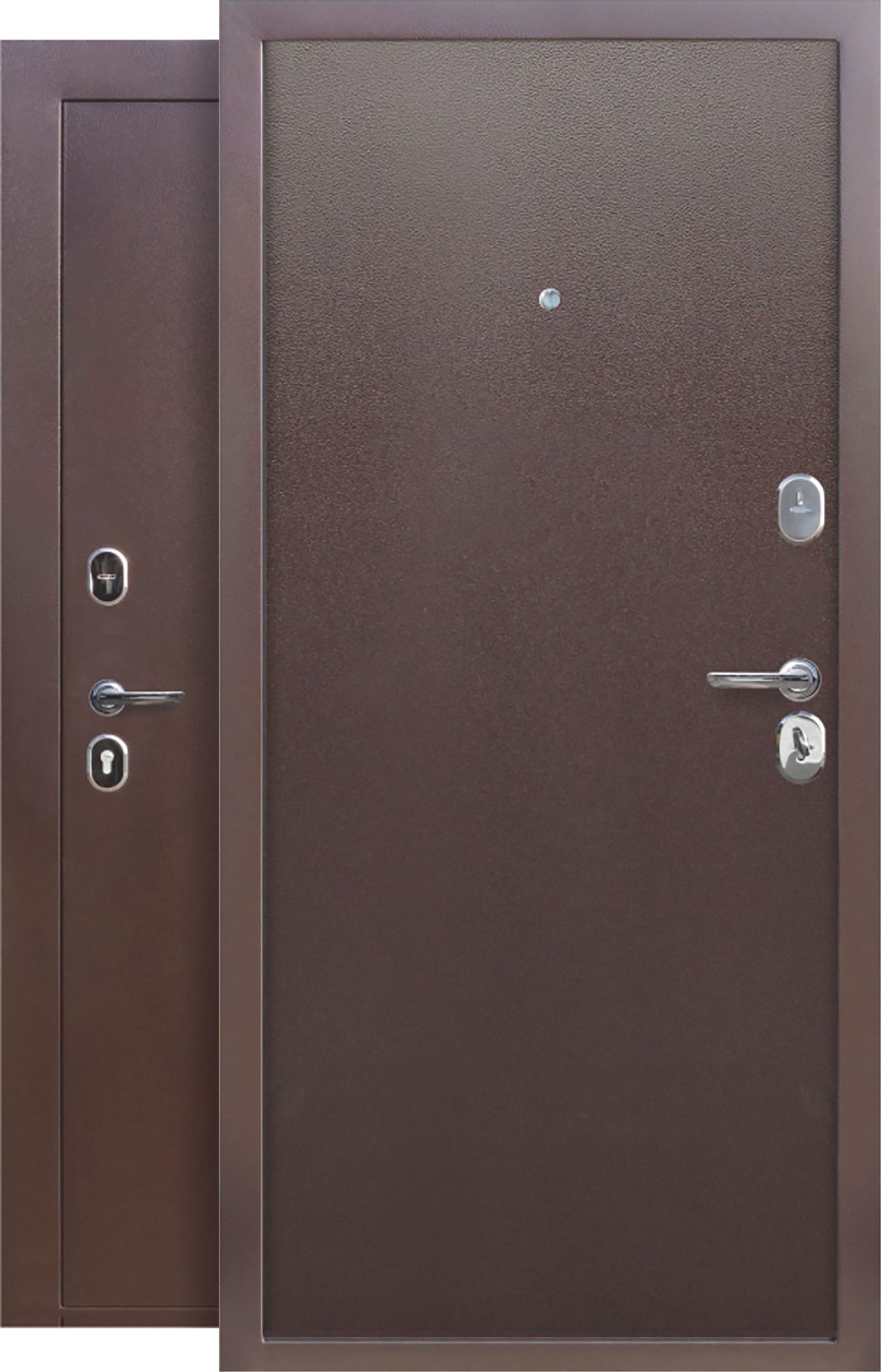 Входная дверь «Гарда мини высота 1800,1900мм» металл/металл